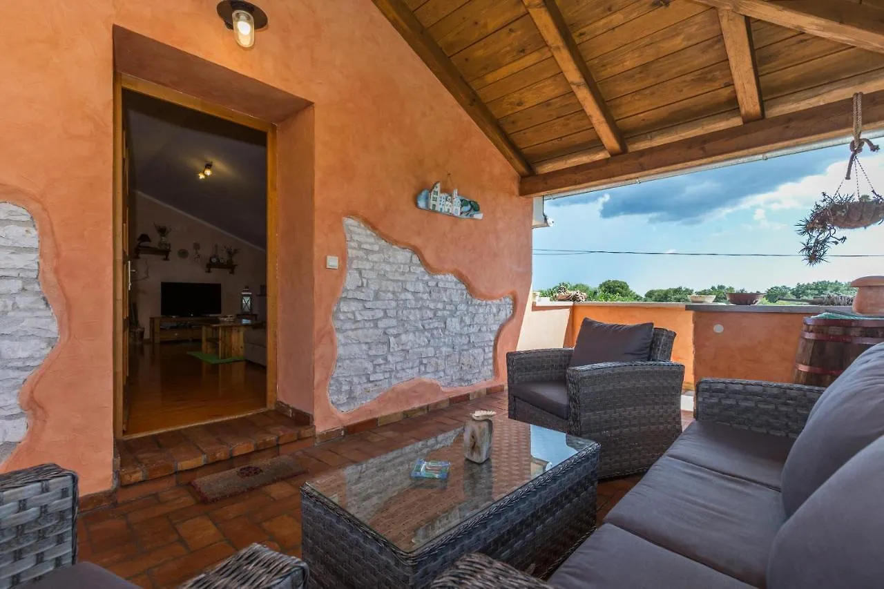 Beautiful Villa Loreta With Private Pool Near Pula And Rovinj Cabrunici
